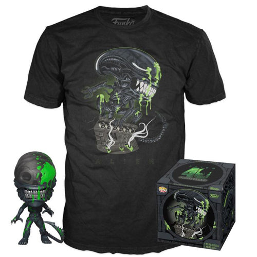 Alien POP! & Tee: 40th Xenomorph with T-Shirt (Size S)