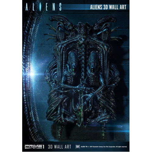 Aliens 3D Wall Art 32 x 50 cm