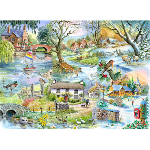 All Seasons 500 Piece Puzzle