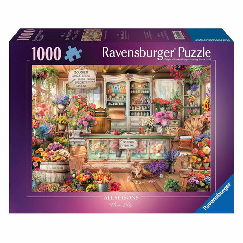 All Seasons Flower Shop Puzzle - 1000 Pieces