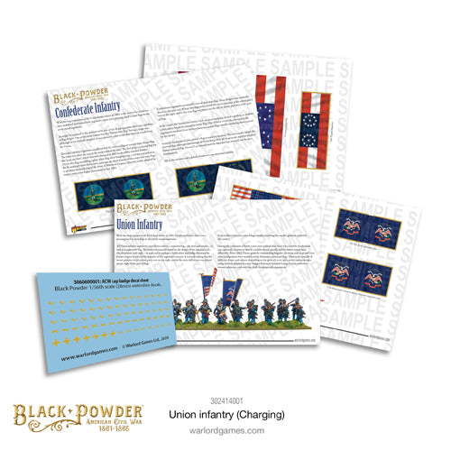 American Civil War: Infantry Regiment charging