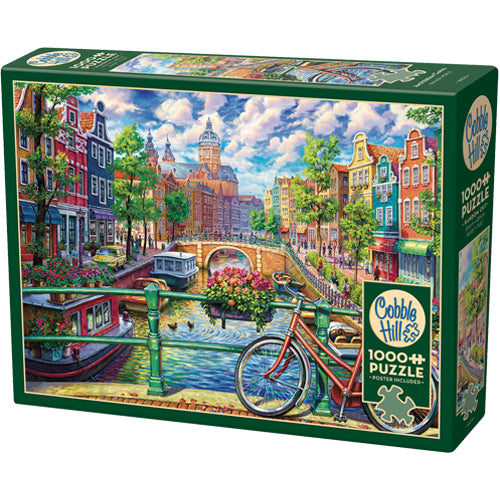 Amsterdam Canal 1000 Piece Puzzle
