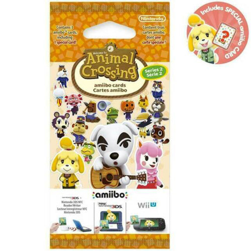 Animal Crossing Amiibo Cards Wave 2 - Assorted (One Supplied)