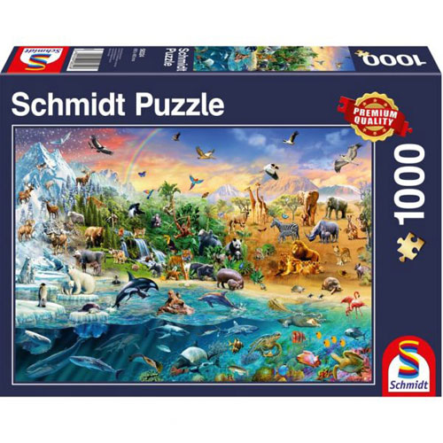 Animal Kingdom - 1000 Piece Puzzle