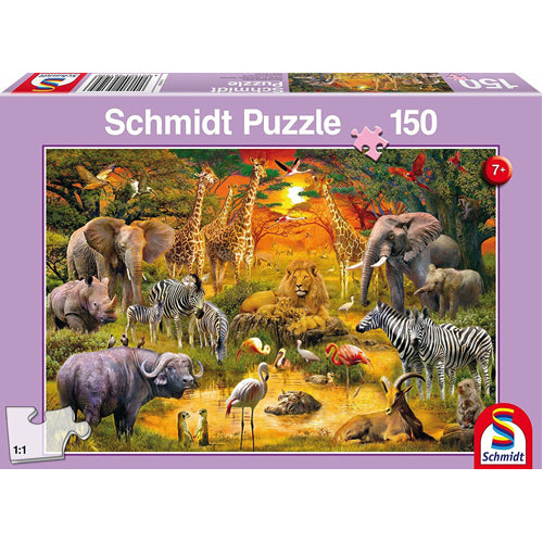 Animals In Africa Jigsaw (150Pc)