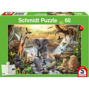 Animals in Africa (60pc)