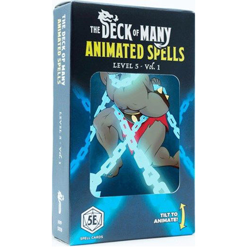 Animated Spells Deck: Level 5 Volume 1
