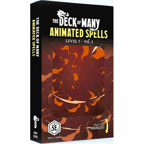 Animated Spells Deck: Level 7 Volume 1