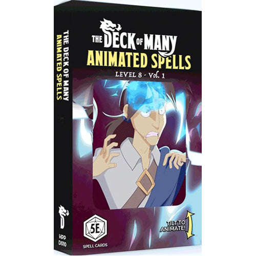 Animated Spells Deck: Level 8 Volume 1