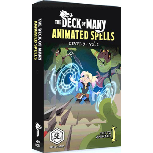 Animated Spells Deck: Level 9 Volume 1