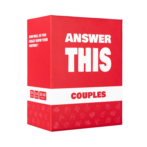 Answer this - Couples Edition