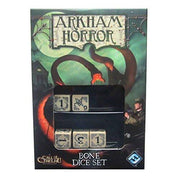 Arkham Horror Dice Set: Bone /w Blk
