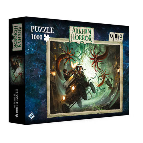 Arkham Horror Jigsaw Puzzle Poster (1000 pieces)