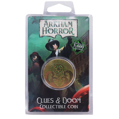 Arkham Horror Limited Edition Clues & Doom Collectible Coin