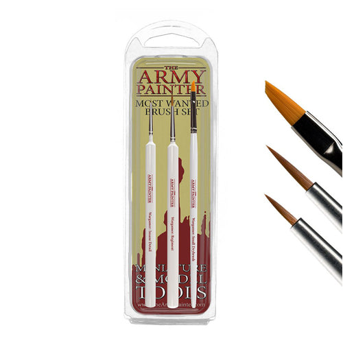 Army Painter Most Wanted Brush Set