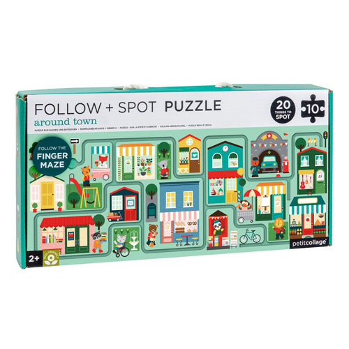 Around Town Follow + Spot Puzzle
