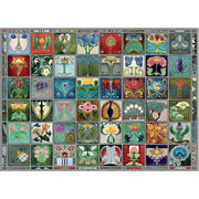 Art Nouveau Tiles 1000 Piece Puzzle