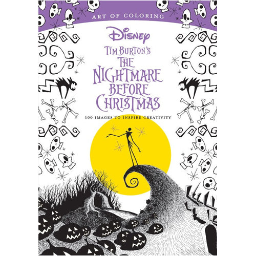 Art of Coloring: Tim Burton's The Nightmare Before Christmas