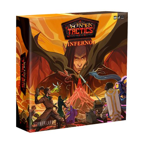 Ascension Tactics Inferno Base Game with Kickstarter Minis