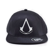 Assassin's Creed Crest Flat Bill Seamless Baseball Cap (Black)