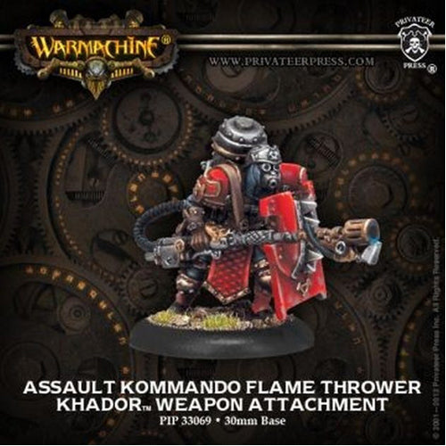 Assault Kommando Flame Thrower Weapon Attachment