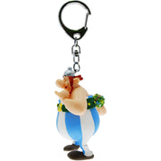 Asterix Keychain Obelix with Flowers 13 cm
