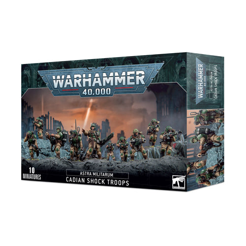 Astra Militarum: Cadian Shock Troops 9Th Edition