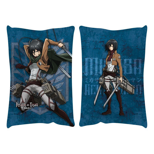 Attack on Titan Pillow Mikasa Ackermann 50 x 35 cm