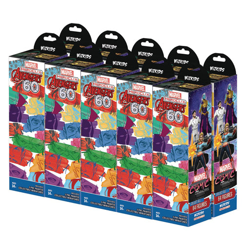 Avengers 60th Anniversary Booster Brick: Marvel HeroClix