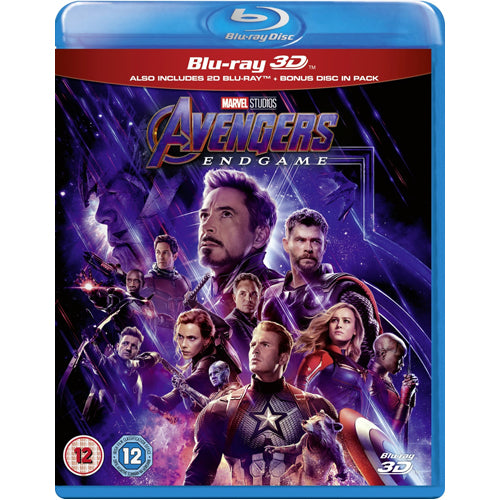 Avengers: Endgame 3D + 2D - Blu-ray