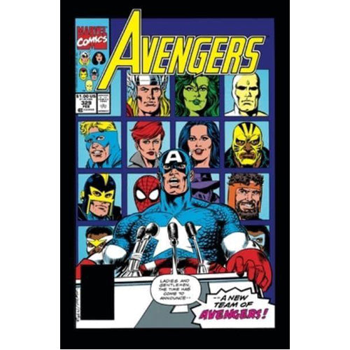 Avengers Epic Collection: the Crossing Line (Paperback)