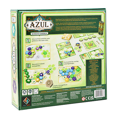 Azul: Queen's Garden Back