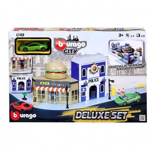 *B Grade* 1:43 Street Fire Bburago City Deluxe (Car Included)