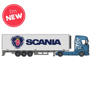 *B Grade* 1:43 Street Fire Haulers With Trailer - Scania S730