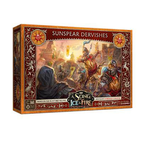 *B Grade* A Song Of Ice and Fire Miniatures Game: Martell Sunspear Dervishes