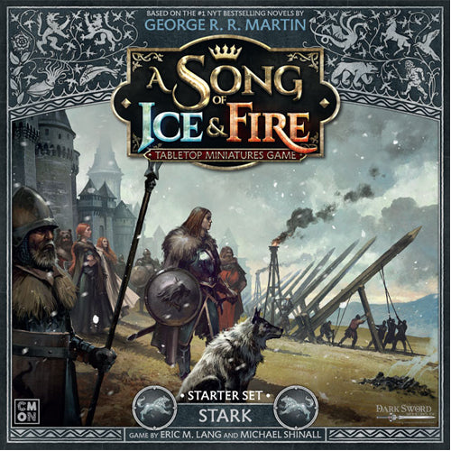 *B Grade* A Song of Ice and Fire Miniatures Game: Stark Starter Set