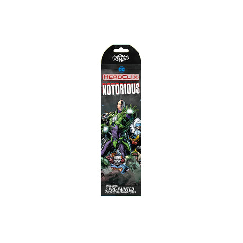 *B Grade* DC Comics HeroClix Notorious Booster Pack