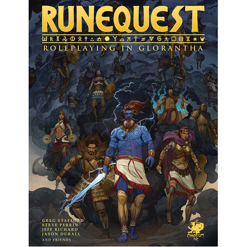 *B Grade* Deluxe Slipcase RuneQuest Roleplaying in Glorantha