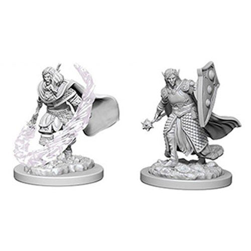 *B Grade* Dungeons & Dragons: Nolzur's Marvelous Unpainted Miniatures: Elf Male Cleric (Wave 5)