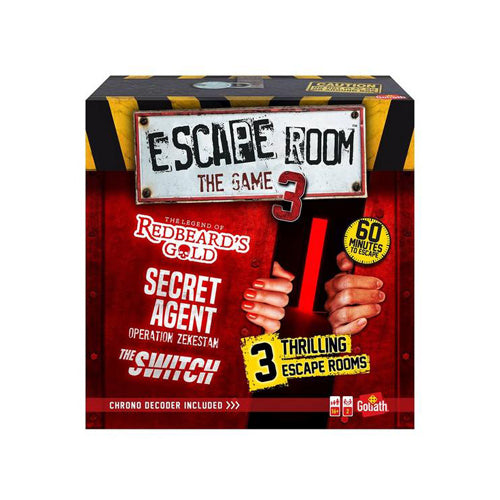 *B Grade* Escape Room The Game 3 - 3 Thrilling Escape Rooms