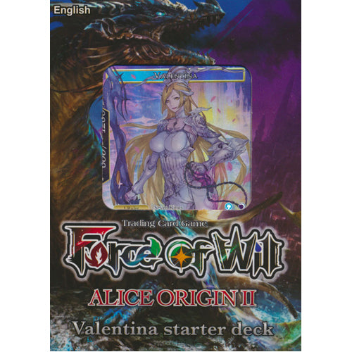 *B Grade* FOW Alice Origin 2 Starter Deck: Valentina