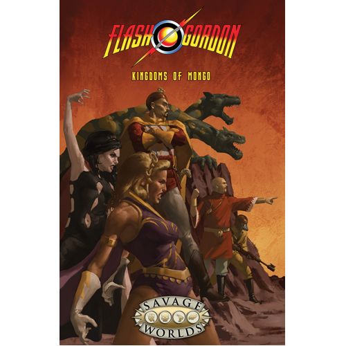*B Grade* Flash Gordon Kingdoms Of Mongo Softcover (Savage Worlds)
