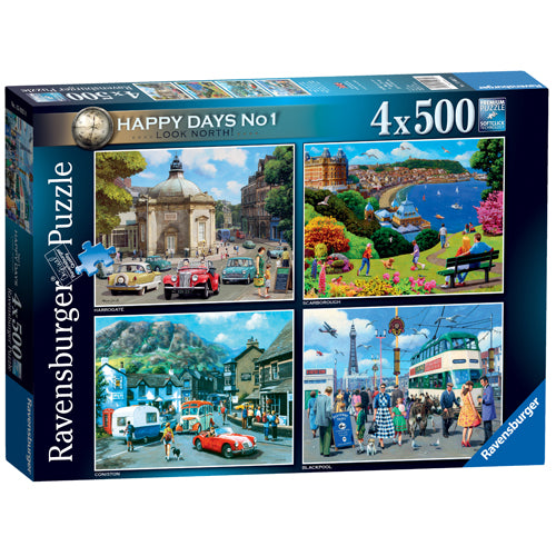*B Grade* Happy Days No 1 - Look North! (4 x 500 pieces)