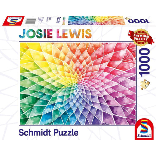 *B Grade* Josie Lewis: Colourful Flower (1000pc)