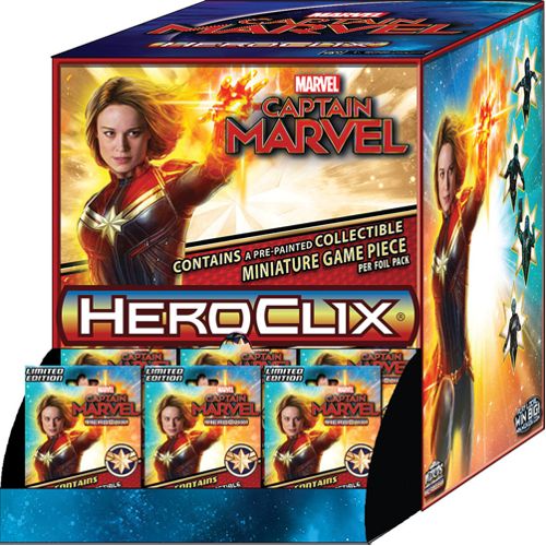 *B Grade* Marvel HeroClix: Captain Marvel Movie Gravity Feed