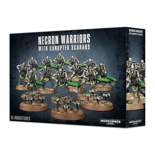 *B Grade* Necron Warriors With Canoptek Scarabs