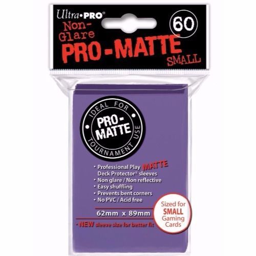 *B Grade* Pro Matte Small Purple Deck Protector Sleeves