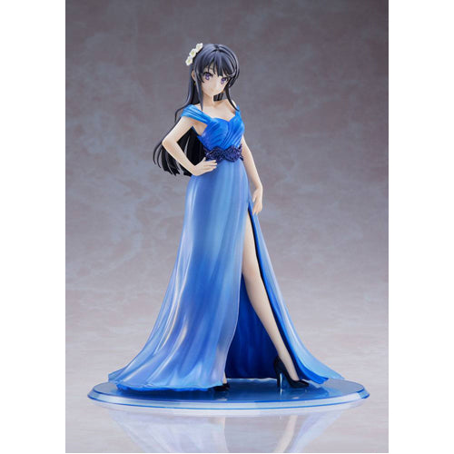 *B Grade* Rascal Does Not Dream of a Dreaming Girl Statue 1/7 Mai Sakurajima Color Dress Version 23 cm