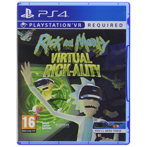 *B Grade* Rick And Morty Virtual Rick-ality - PS4