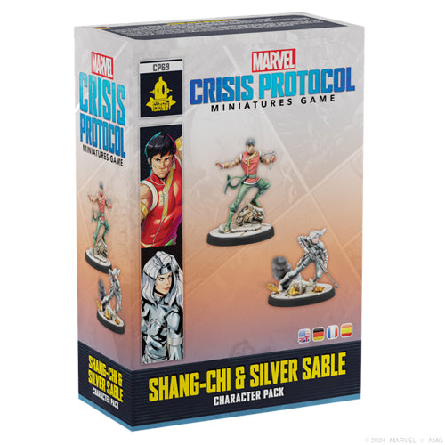 *B Grade* Shang Chi & Silver Sable: Marvel Crisis Protocol